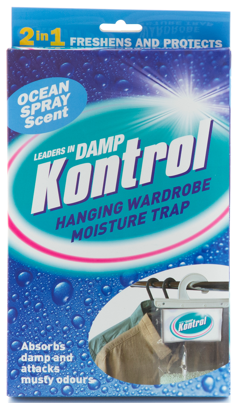 Hanging Dehumidifier Ocean Scent 1 Litre Capacity